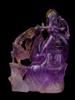 FINE CHINESE QING DYNASTY CARVED AMETHYST FIGURE PIC-2