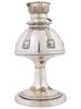 ANTIQUE VICTORIAN MANNER METAL KEROSENE LAMP PIC-3