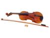 ANTIQUE ANTONIUS STRADIVARIUS MODEL WOOD VIOLIN W CASE PIC-1