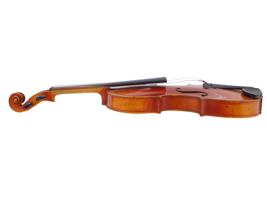 ANTIQUE ANTONIUS STRADIVARIUS MODEL WOOD VIOLIN W CASE