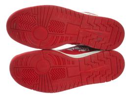 RUSSIAN RED AND WHITE OLYMPIC SNEAKERS WITH LACES