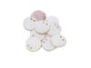COLLECTION OF ASSORTED SEA ​​SHELL COLOR BUTTONS PIC-1