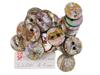 COLLECTION OF ROUND ABALONE BUTTONS OF VARIOUS SIZES PIC-6