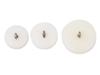 COLLECTION OF ROUND MOP BUTTONS WITH ENGRAVED PATTERNS PIC-1