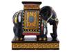 MID CENTURY CHINESE PORCELAIN ELEPHANT SCULPTURE PIC-3