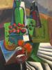 CUBIST STILL LIFE PAINTING BY SUZY FRELINGHUYSEN PIC-1