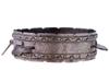 MIDDLE EASTERN ETCHED AND HINGED METAL BRACELET PIC-2