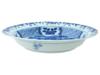 ANTIQUE CHINESE QING BLUE AND WHITE PORCELAIN BOWL PIC-0