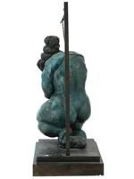 BENSON SELZER AMERICAN MODERNIST BRONZE SCULPTURE