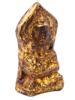 ANTIQUE TIBETAN GILDED TSA TSA VOTIVE PLAQUE AMITABHA PIC-1