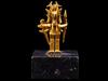 COLOMBIAN CALIMA GILT BRONZE WARRIOR FIGURE PENDANT PIC-3