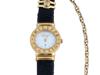 CHARRIOL ST TROPEZ LADYS GOLD PLATED WRIST WATCH PIC-2