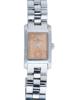 BAUME AND MERCIER HAMPTON LADYS STEEL WRIST WATCH PIC-2