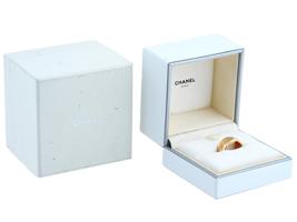 CHANEL 18K GOLD COCO CRUSH BAND RING IN A BOX