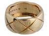 CHANEL 18K GOLD COCO CRUSH BAND RING IN A BOX PIC-2