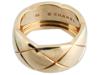CHANEL 18K GOLD COCO CRUSH BAND RING IN A BOX PIC-4