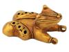 ANCIENT PRE COLUMBIAN TAIRONA TUMBAGA FROG FIGURINE PIC-0