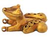 ANCIENT PRE COLUMBIAN TAIRONA TUMBAGA FROG FIGURINE PIC-1