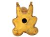 ANCIENT PRE COLUMBIAN TAIRONA TUMBAGA FROG FIGURINE PIC-6