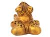 ANCIENT PRE COLUMBIAN TAIRONA TUMBAGA FROG FIGURINE PIC-3