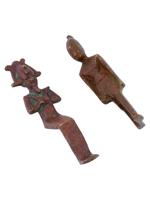 ANTIQUE EGYPTIAN GRAND TOUR BRONZE FIGURINES OSIRIS MUT