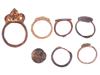 ANCIENT ROMAN BRONZE RINGS OF VARIOUS DESIGNS PIC-1