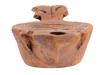 ANCIENT ROMAN CLAY OIL LAMP WITH CIRCULAR DECOR PIC-4