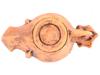 ANCIENT ROMAN CLAY OIL LAMP WITH CIRCULAR DECOR PIC-6