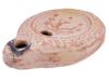 ANCIENT ROMAN CLAY OIL LAMP WITH AN EROTIC SCENE PIC-0