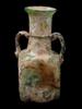 ANCIENT ROMAN GLASS JUG WITH A SQUARE BODY 3RD 5TH C AD PIC-1