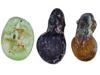 ANCIENT ROMAN GLASS AMULETS WITH GOD OR HUMAN FIGURES PIC-1