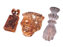 ANCIENT NEAR EASTERN CARVED STONE AMULETS