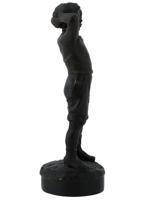 HENRYK KOSSOWSKI ANTIQUE POLISH BRONZE SCULPTURE 1882