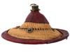 WEST AFRICA FULANI MALI TUAREG HAND WOVEN HAT PIC-2