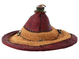 WEST AFRICA FULANI MALI TUAREG HAND WOVEN HAT