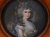 ENGLISH  MINIATURE PAINTING AFTER GAINSBOROUGH PIC-1