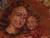 ANTIQUE SPANISH VIRGIN MARY W JESUS ICON PAINTING PIC-1