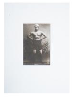 ANTIQUE RUSSIAN PORTRAIT PHOTO OF INDIAN WRESTLER