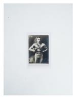 ANTIQUE RUSSIAN PORTRAIT PHOTO OF SCHULZ WRESTLER