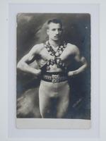 ANTIQUE RUSSIAN PORTRAIT PHOTO OF SCHULZ WRESTLER