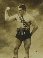 ANTIQUE RUSSIAN PORTRAIT PHOTO OF CHAMPION WRESTLER