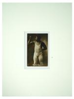 ANTIQUE RUSSIAN PORTRAIT PHOTO OF TUNISIAN WRESTLER