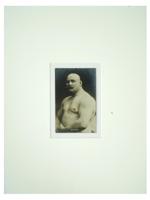 ANTIQUE RUSSIAN PORTRAIT PHOTO OF FAMOUS WRESTLER