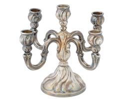 AMERICAN 925 STERLING SILVER 5 ARM CANDLE HOLDER