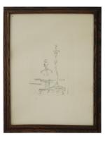 FRENCH ALBERTO GIACOMETTI SWISS LIMITED ETCHING