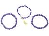 VINTAGE AMETHYST BEADED NECKLACES AND BRACELETS PIC-1