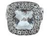 AMERICAN BATU KLASIK JOHN HARDY 925 SILVER QUARTZ RING PIC-0