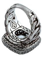 AMERICAN BATU KLASIK JOHN HARDY 925 SILVER QUARTZ RING