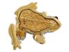 STATEMENT FROG BROOCH SET WITH SWAROVSKI CRYSTALS PIC-3