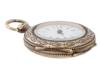 ANTIQUE 14K YELLOW GOLD FRENCH POCKET WATCH PIC-2